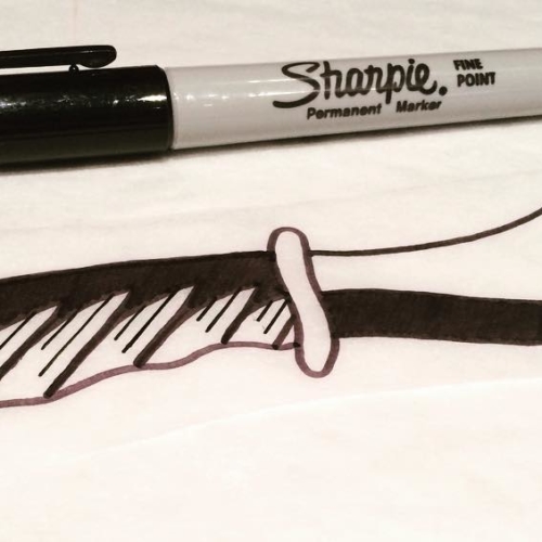 Sharpie all day. #smokemdead