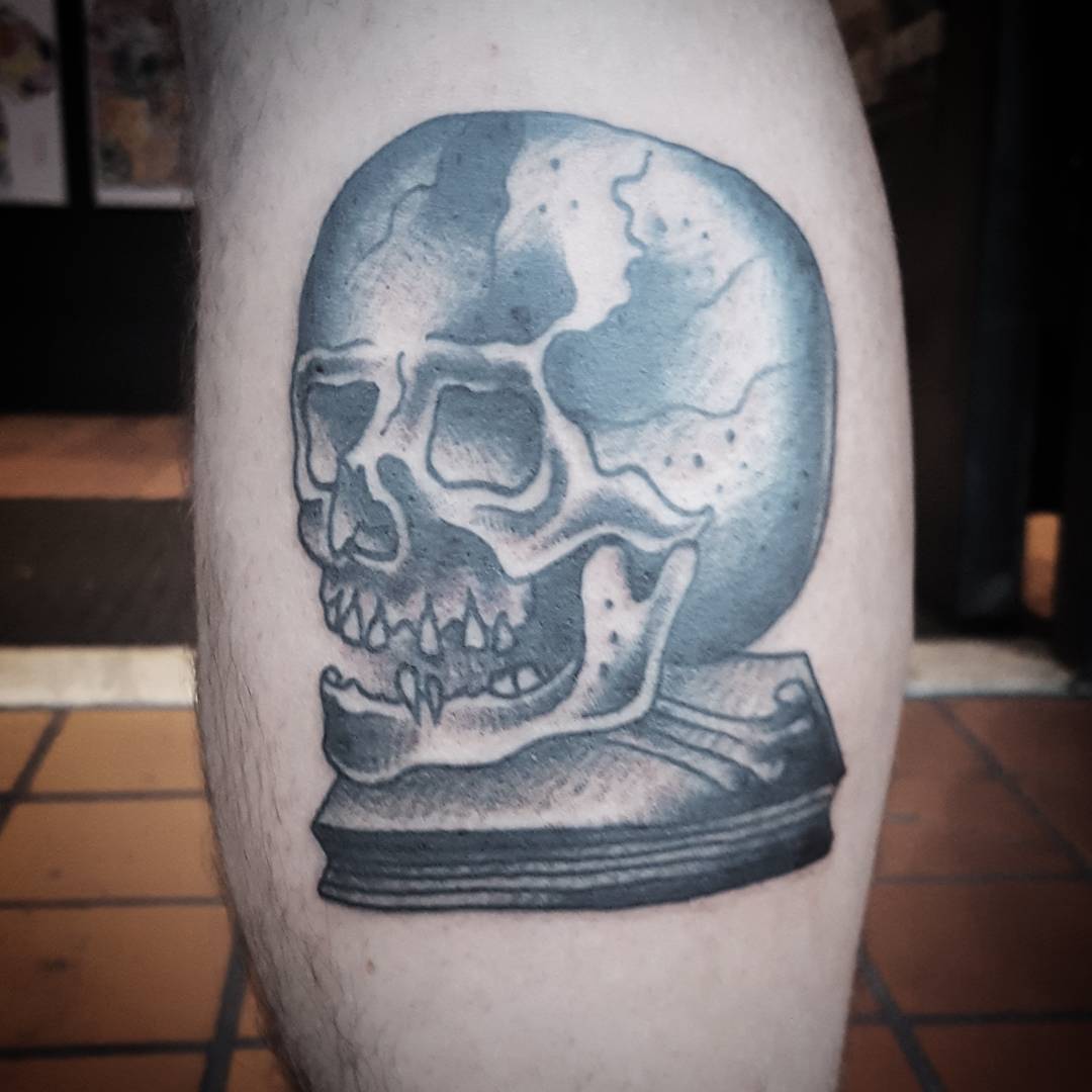 Skull I did yesterday from some of my flash. Thanks Dom.