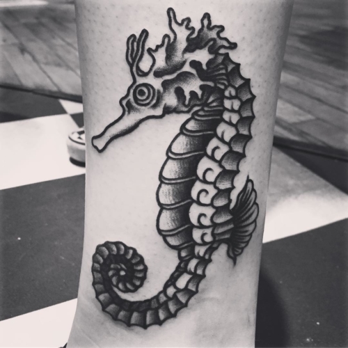 Pumped about this seahorse @lil.soph snaked today🙌🏼 #smokemdead #steadfasttattoo
.
.
.
.
.
((¥))
#tattoos #btattooing #blackworkerssubmission #iblackwork #blackwork #blackworkers #inkstinctsubmission #blacktraditionals #BLACKTATTOOMAG #blxckink #tttism #TTTpublishing #greatattoo #blackflashwork #TattooLife #darkartists #blackworkershero #wiilsubmission #dot.work.ink #traditionaltattoo #onlythedarkest #blackandgrey #occultarcana #tattoolife #oldlines #TAOT #nowash