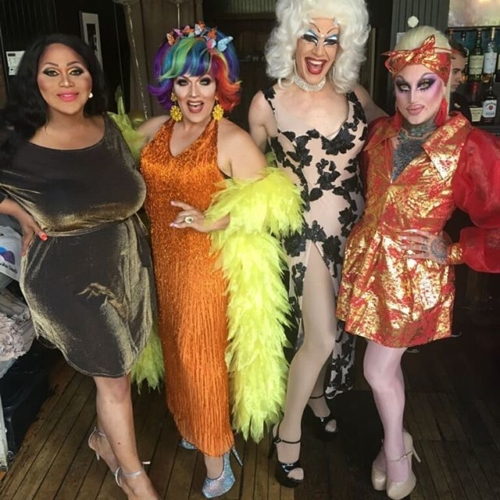 The homestretch for pride weekend! DRAG ME TO BRUNCH monthly drag brunch at @edibles_restaurant