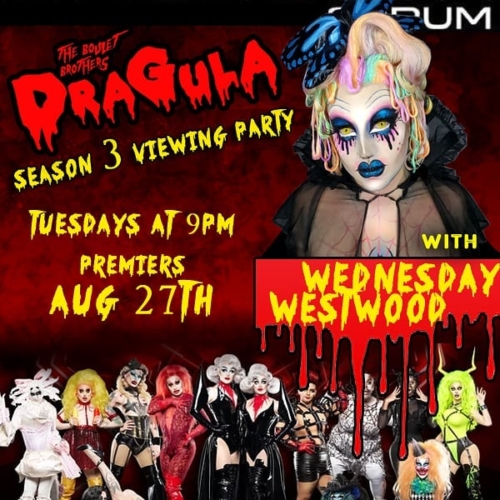 We are switching it up this season and doing a @bouletbrothersdragula viewing party at @bachelor4m ! @_annedroo @brianbuttlett