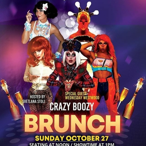 MANHATTEN! Catch me at @luckychengs Crazy Boozy Drag Brunch THIS Sunday!